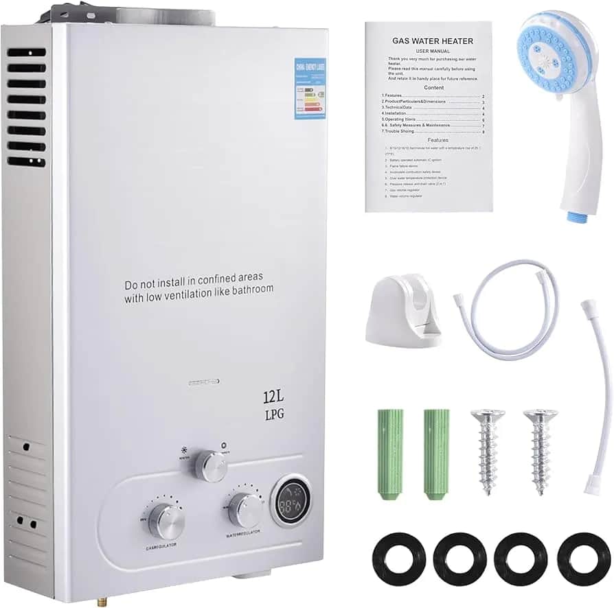 Calentador de gas butano El Corte Inglés: modelos, precios y opiniones